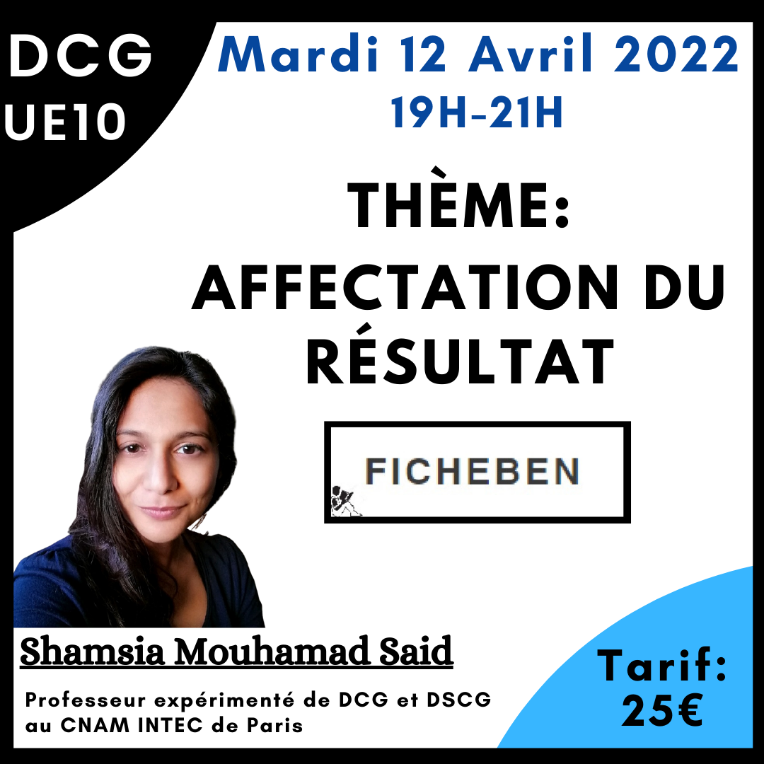 L'affectation du résultat -FicheBEN