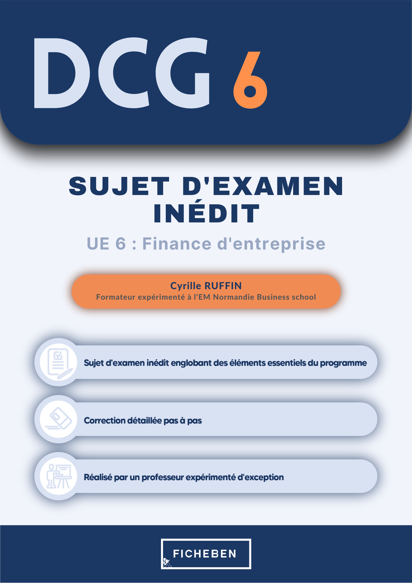 Sujet 2022 UE6 Finance d'entreprise inédit -FicheBEN