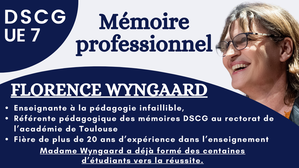 Formation DSCG UE7 Mémoire – FicheBEN