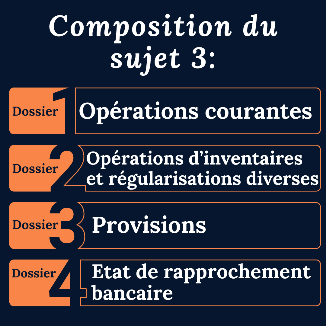 Examen blanc en temps réel DCG UE9 - Sujet 3 (Disponible en Mars 2025)