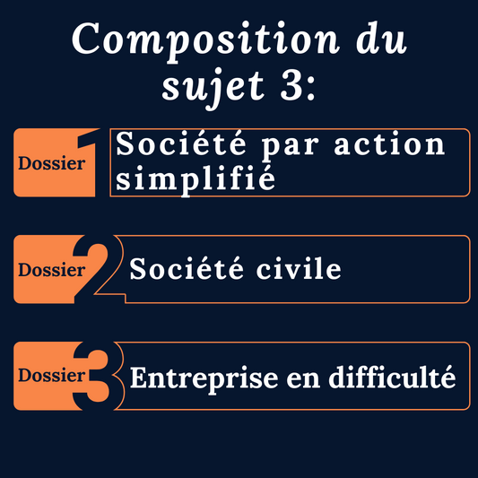 Examen blanc en temps réel DCG UE2 - Sujet 3 (New)