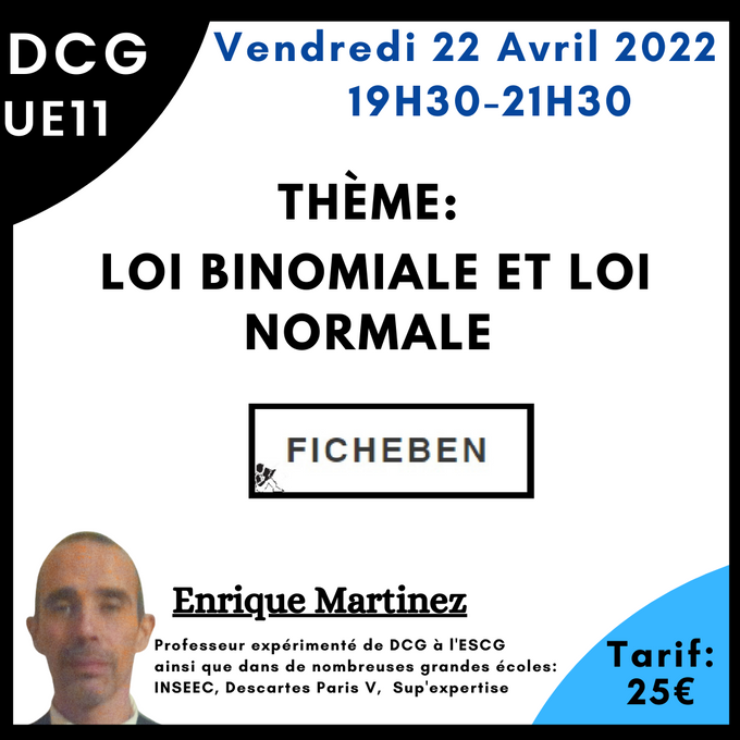 Loi binomiale et loi normale  -FicheBEN