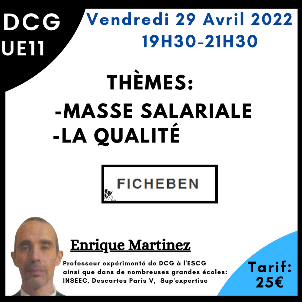 Suite cours masse salariale et la qualité  -FicheBEN