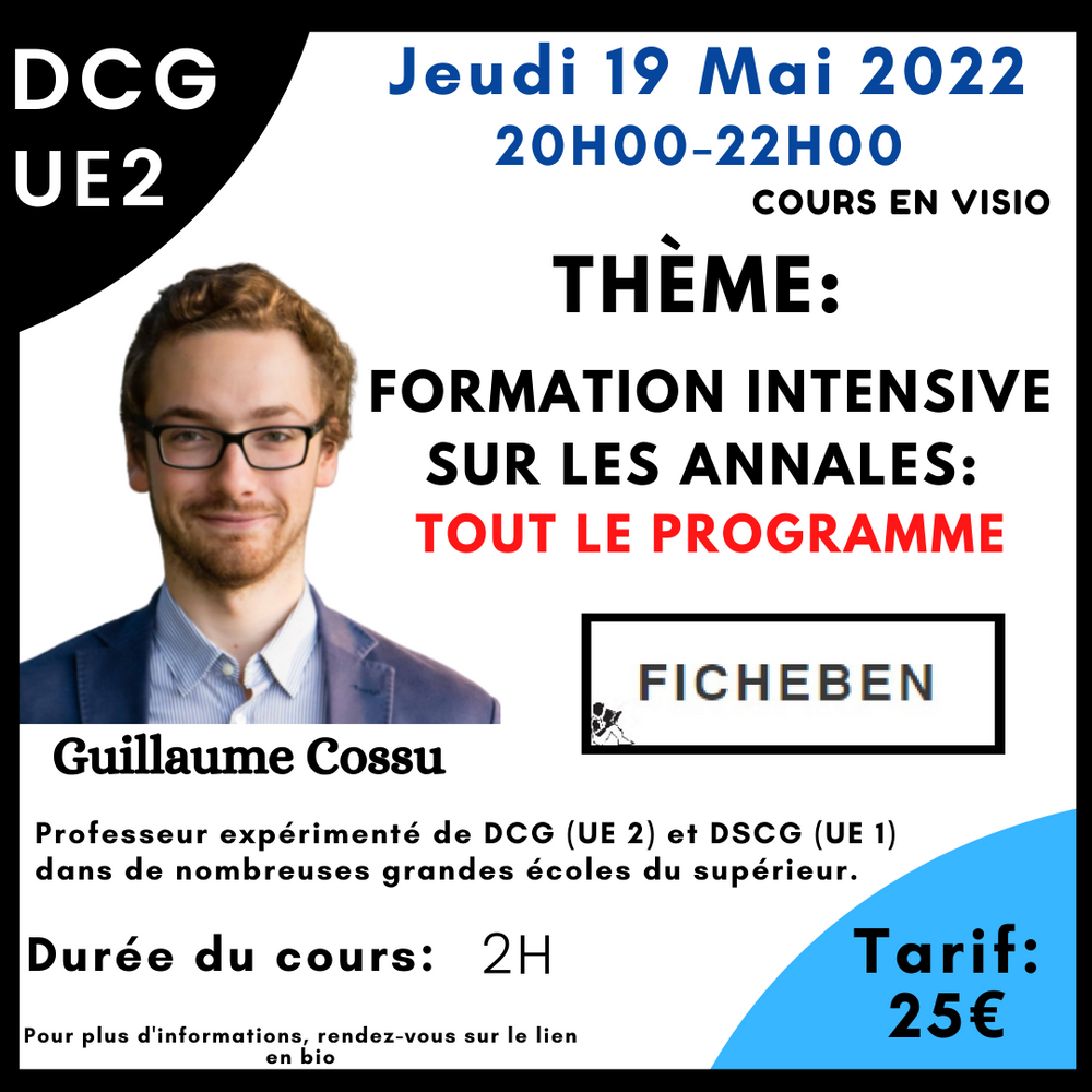 Séance de travail sur les annales spécial révisions  -FicheBEN