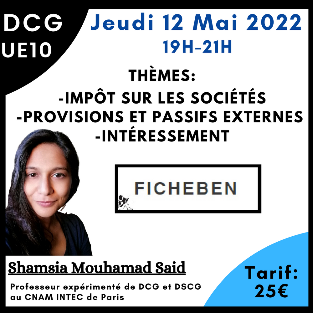 IS/ Provisions et intéressement des salariés  -FicheBEN