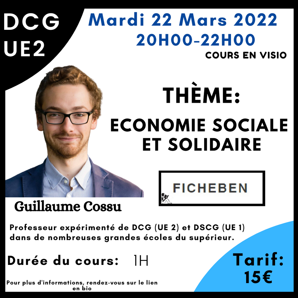 Cours sur l'économie sociale et solidaire  -FicheBEN