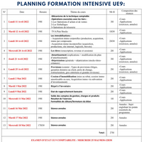 FORMATION INTENSIVE DCG UE9 COMPTABILITE  -FicheBEN