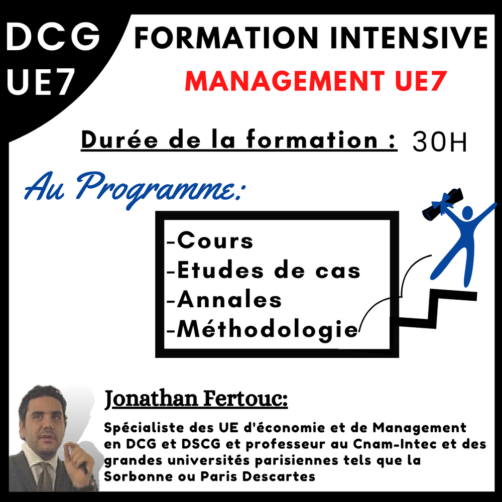 FORMATION INTENSIVE DCG UE7 Management  -FicheBEN